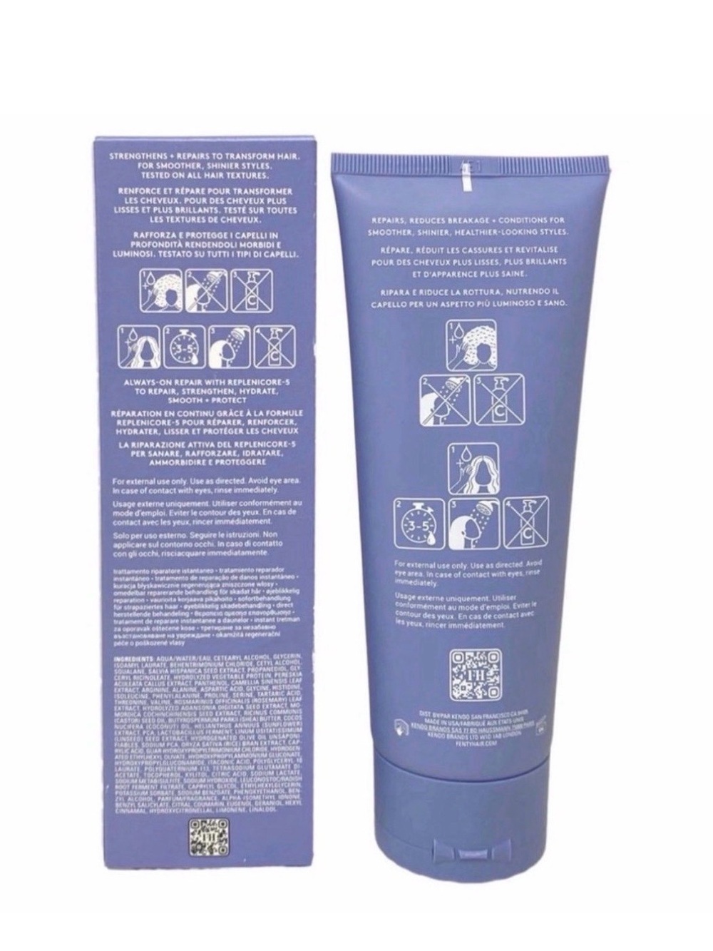 Fenty Hair The Comeback Kid Instant Damage Repair Treatment - 150mL - Picture 6 of 6